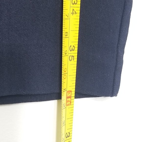 89th & Madison Blue Straight Legged Dress Pants Trouser Business Casual Pull-On - Picture 5 of 7
